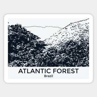 Atlantic Forest - Brazil Magnet